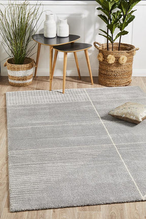 Savoy Hyde Moroccan Silver Rug - Lost Design Society