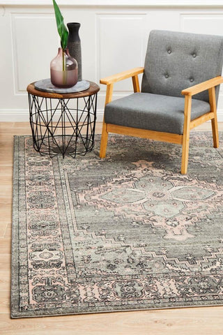 Boulevard Court Grey Transitional Rug-Lost Design Society
