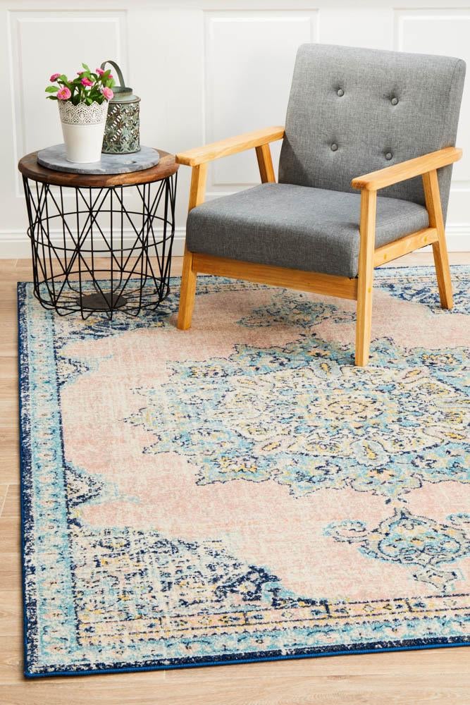 Boulevard Flamingo Transitional Rug-Lost Design Society