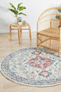 Boulevard Pastel Round Transitional Rug-Lost Design Society