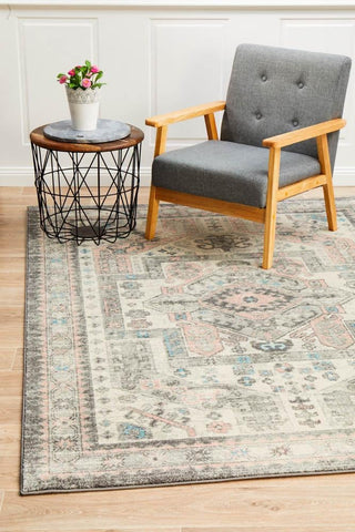 Boulevard Silver Transitional Rug-Lost Design Society