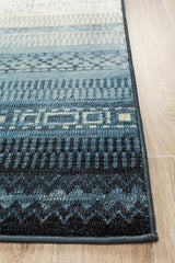 One Tribe Navy Transitional Rug