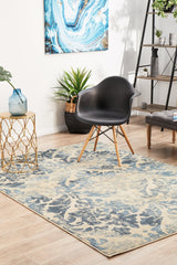 Gloria Stunning Transitional Rug Bone