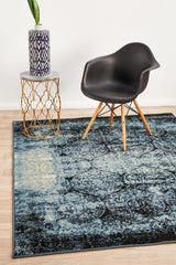 Elisabeth Heritage Transitional Rug Navy