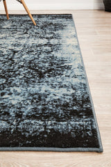 Elisabeth Heritage Transitional Rug Navy