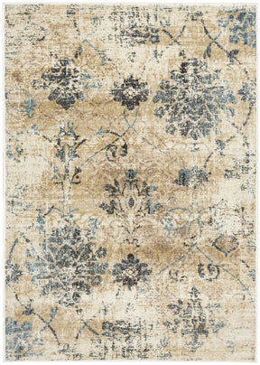 Florence Heritage Transitional Rug Bone - Lost Design Society