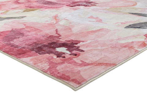 Nelly Soft Faux Fur Lily Rose Rug