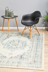 Legion Ghost White Transitional Rug