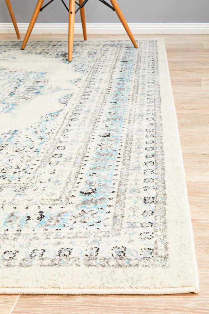 Legion Ghost White Transitional Rug