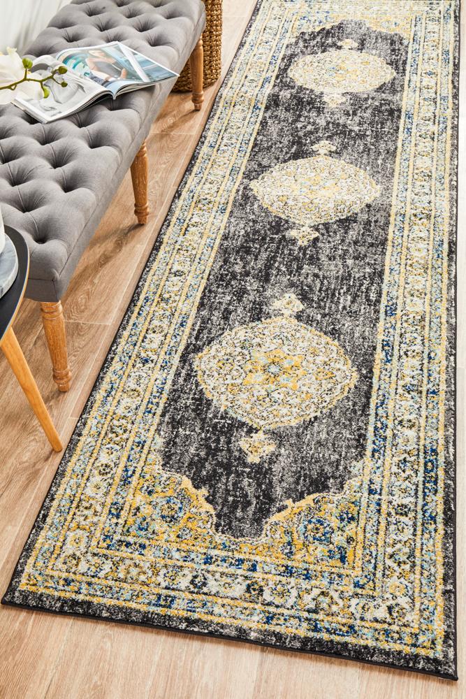 Legion Charcoal Transitional Rug