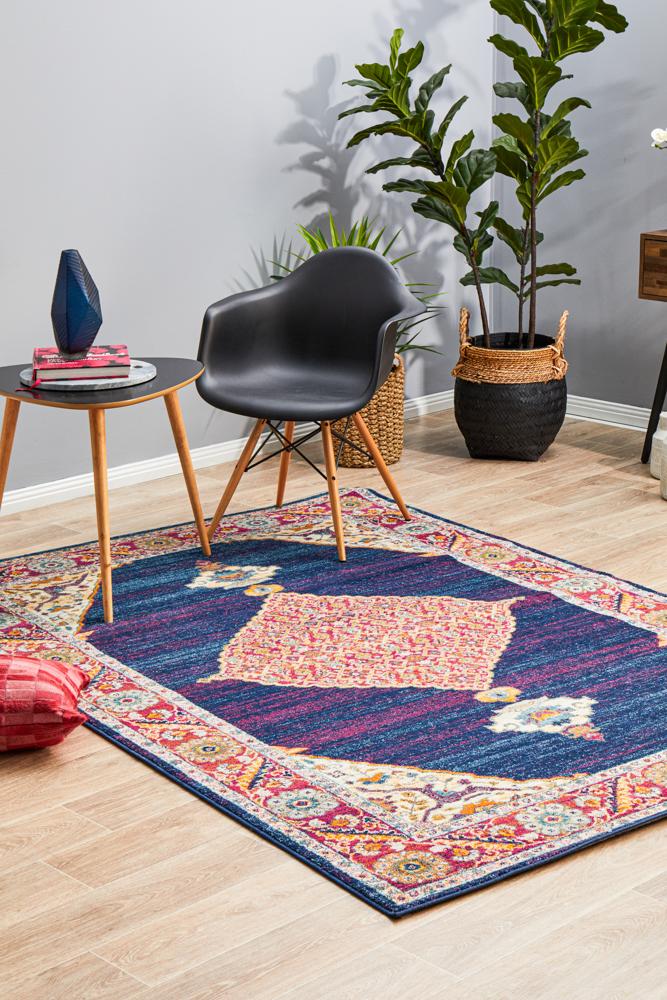 Legion Royal Blue Transitional Rug