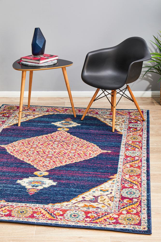 Legion Royal Blue Transitional Rug