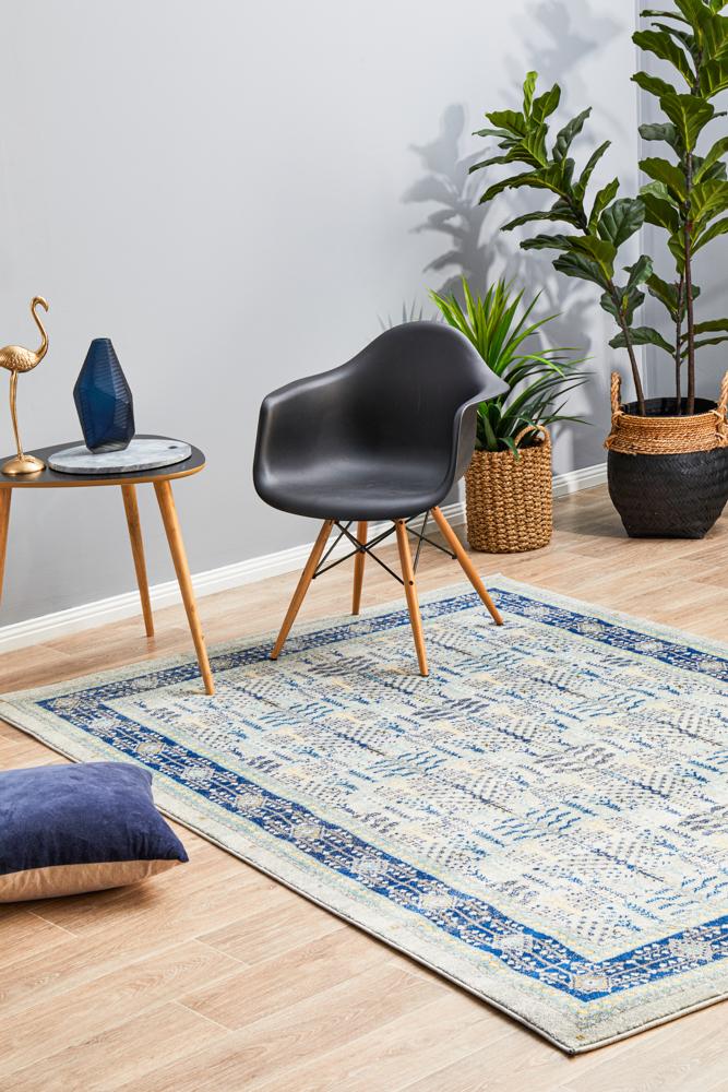 Legion Blue Transitional Rug