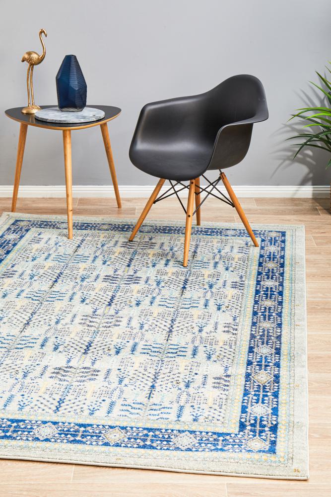 Legion Blue Transitional Rug