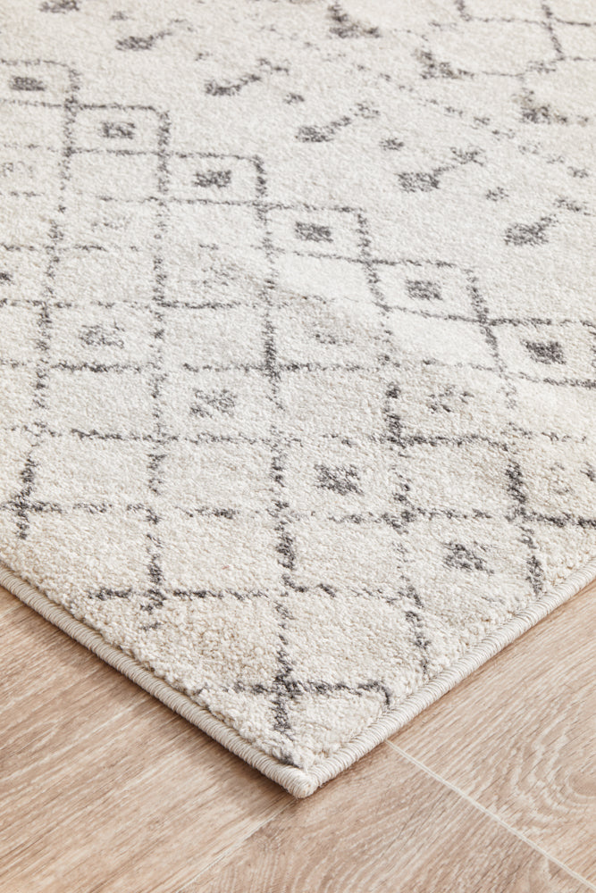 Alma Silver Transitional Rug