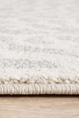 Clara Silver Transitional Rug