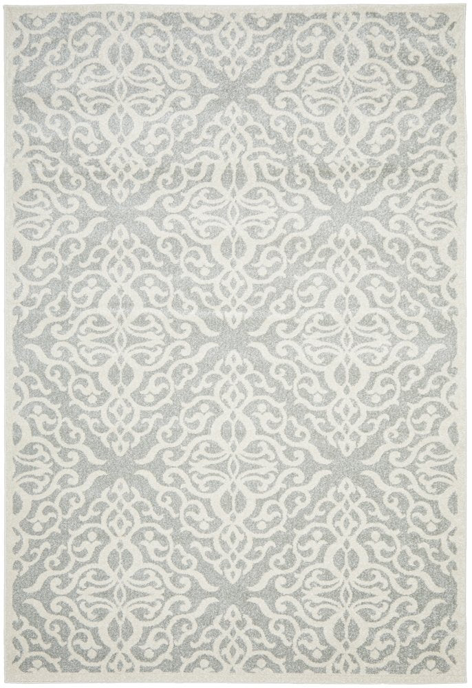 Clara Silver Transitional Rug