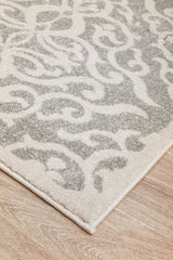 Clara Silver Transitional Rug