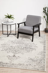 Zada Silver Transitional Rug