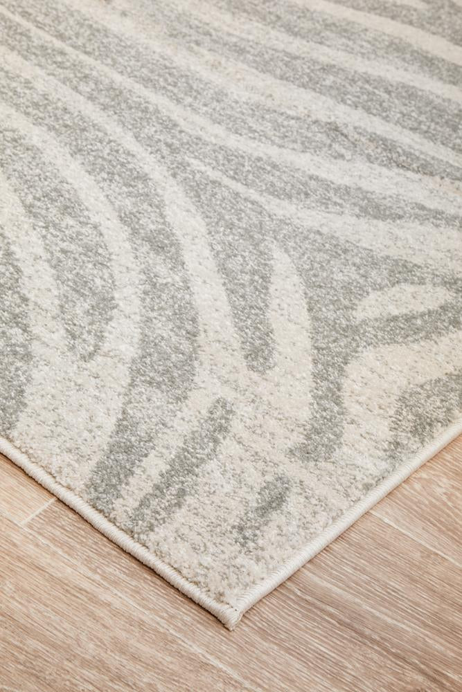 Sierra Silver Transitional Rug