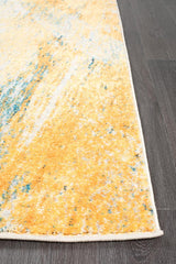 Realms Strokes Blue Modern Rug