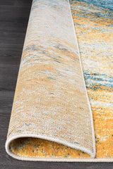 Realms Strokes Blue Modern Rug