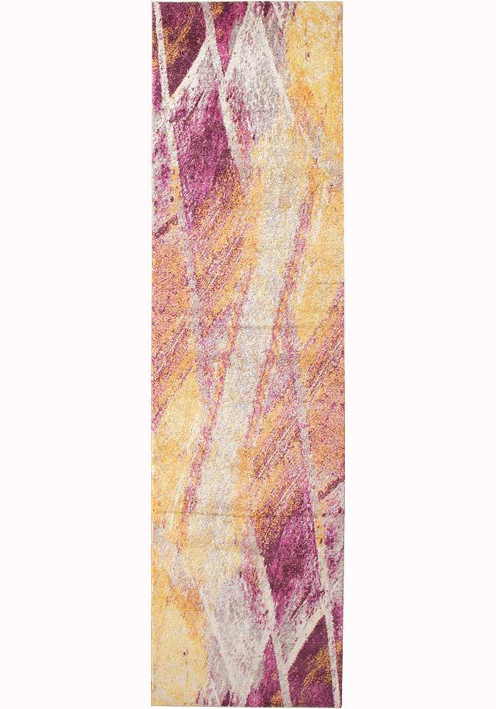 Realms Strokes Violet Modern Rug