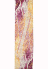 Realms Strokes Violet Modern Rug