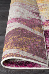 Realms Strokes Violet Modern Rug