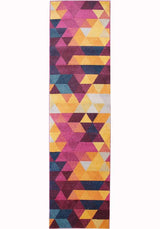 Realms Triangle Multi Modern Rug