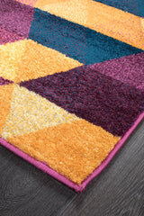 Realms Triangle Multi Modern Rug