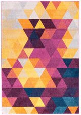 Realms Triangle Multi Modern Rug