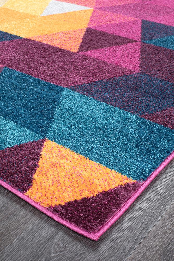 Realms Triangle Multi Modern Rug