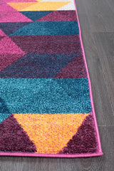 Realms Triangle Multi Modern Rug