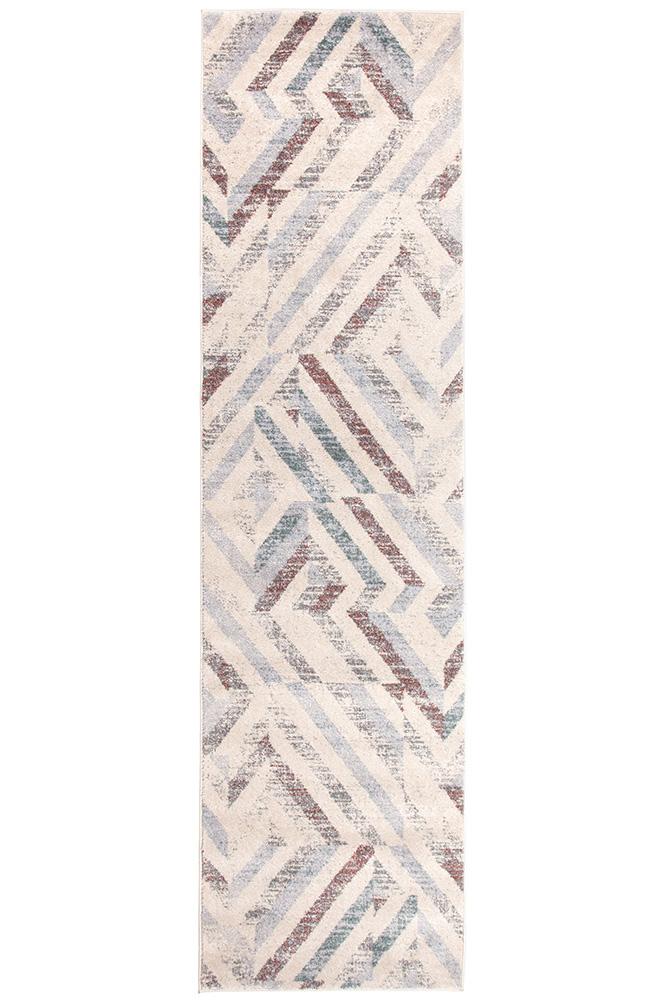 Realms Slant Grey Modern Rug