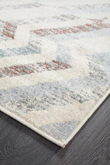 Realms Slant Grey Modern Rug