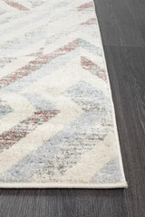 Realms Slant Grey Modern Rug