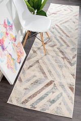 Realms Slant Grey Modern Rug