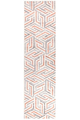 Realms Link Pink Modern Rug