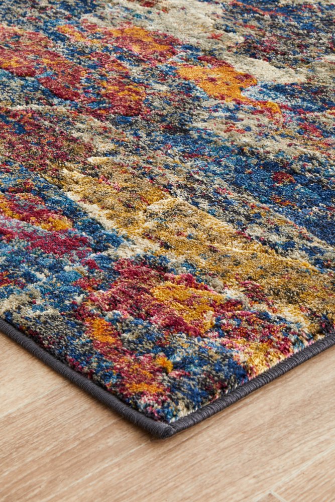 Splash Midnight Transitional Rug