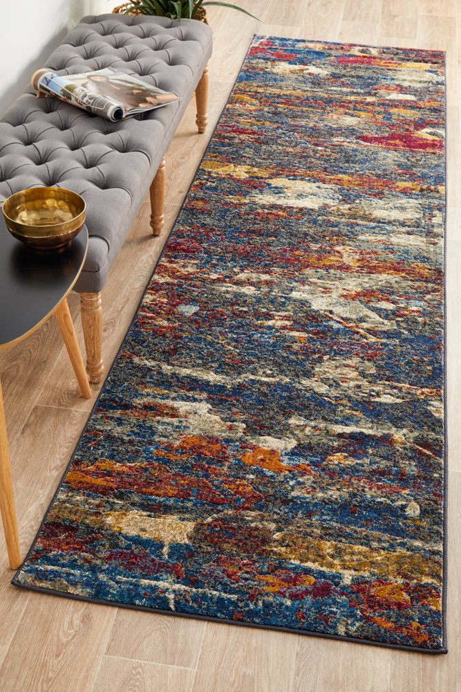 Splash Midnight Transitional Rug