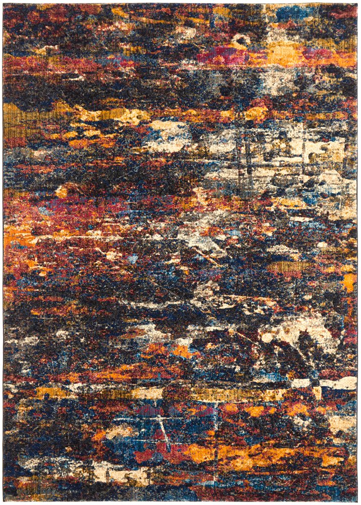 Splash Midnight Transitional Rug