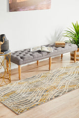 Flurry Charcoal Transitional Rug