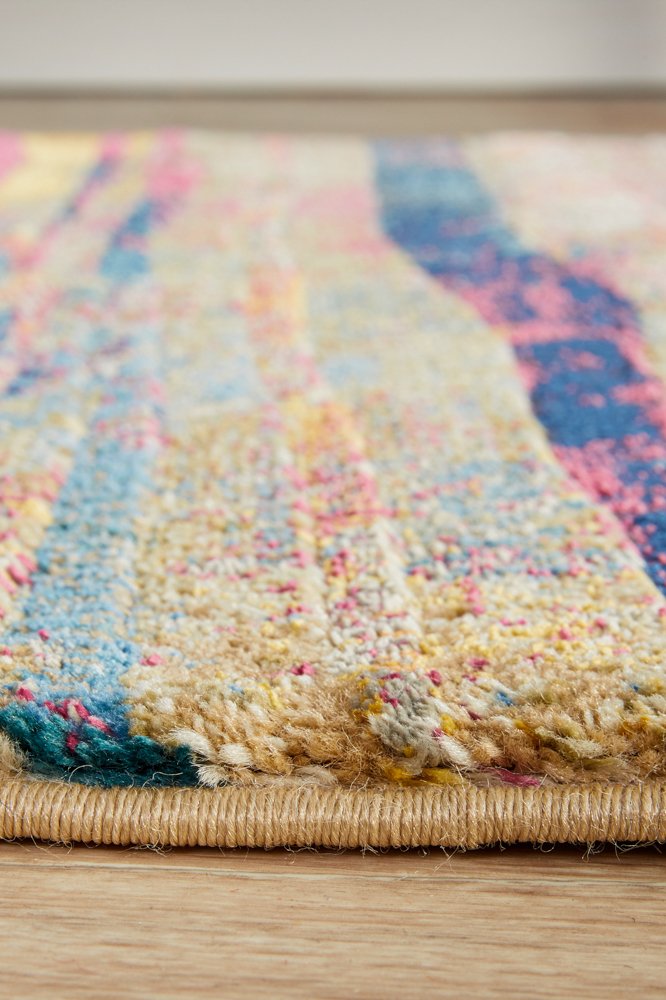 Ontario Raspberry Rug Strokes Raspberry Transitional Rug – Lost Design Society