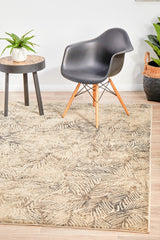 Artistic Nature Charcoal Transitional Rug