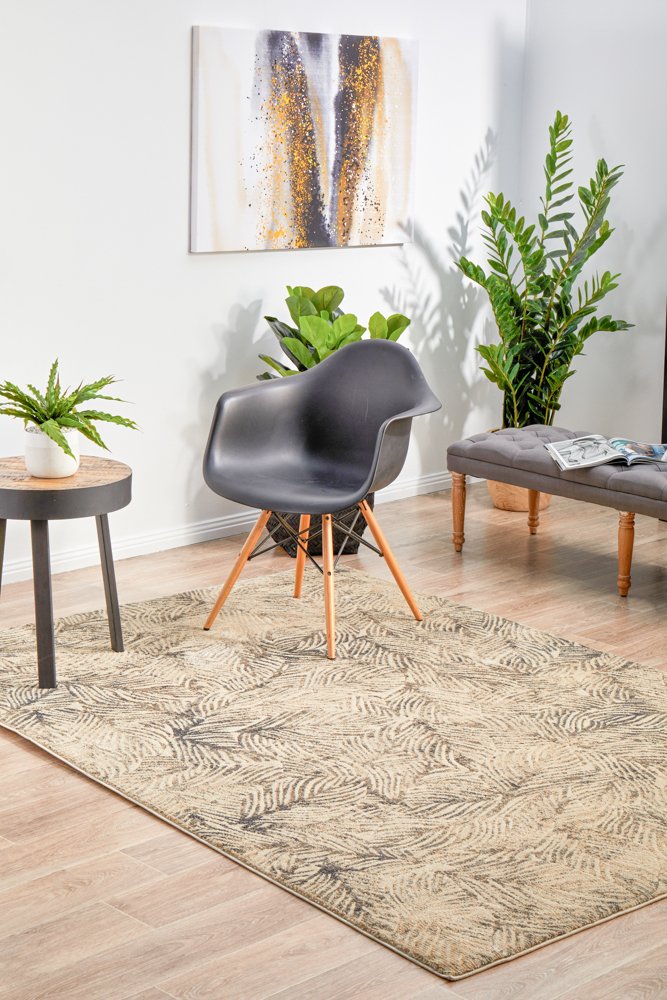 Artistic Nature Charcoal Transitional Rug