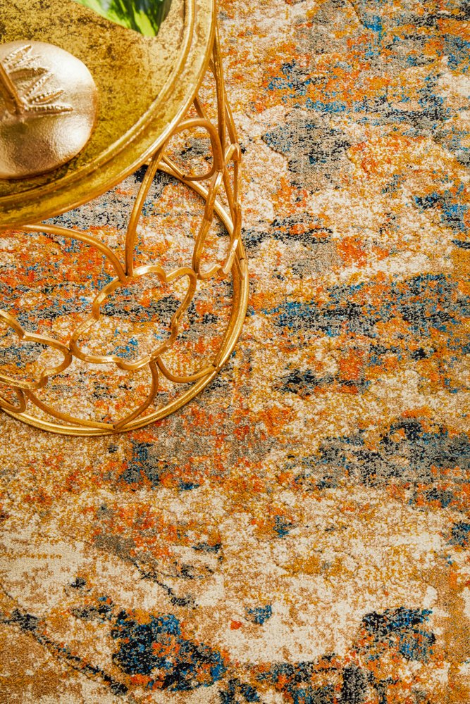 Tribute Rust Transitional Rug