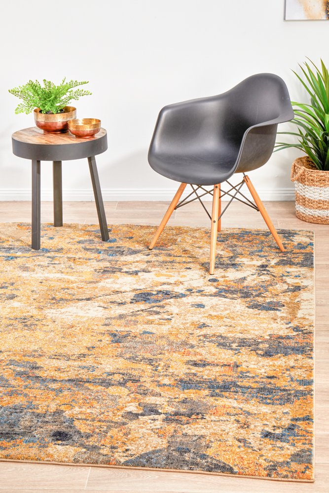 Tribute Rust Transitional Rug