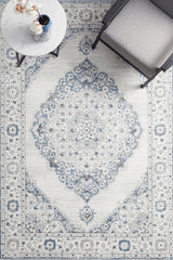 Milani Blue Transitional Rug