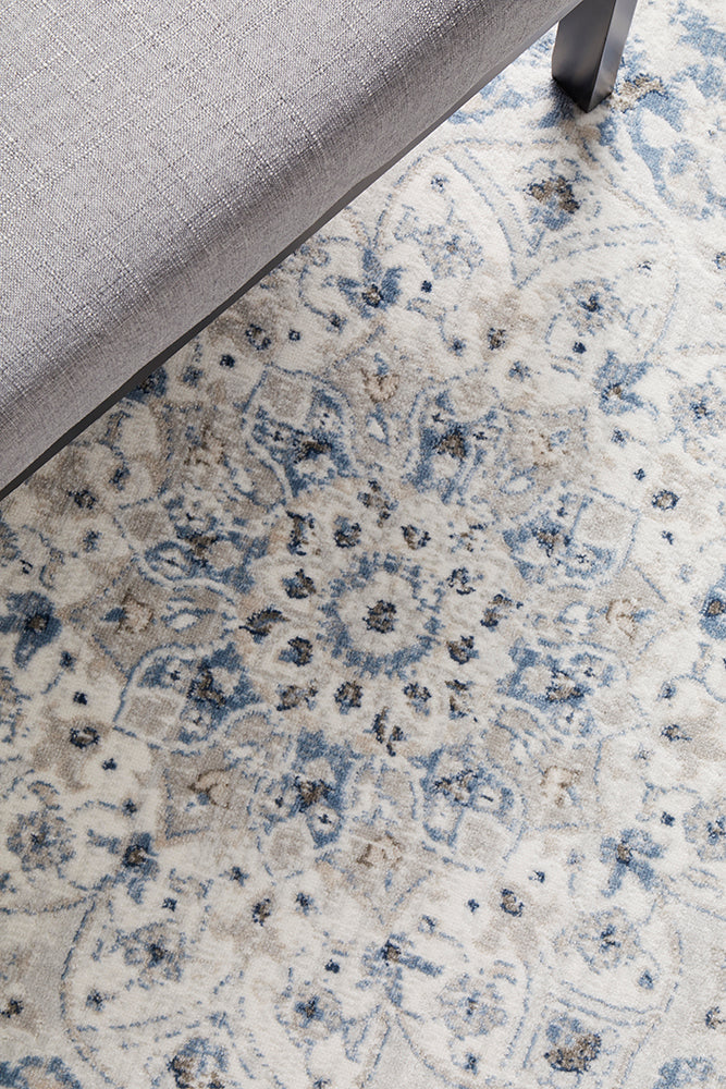 Milani Blue Transitional Rug